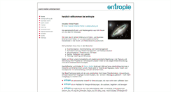 Desktop Screenshot of entropie-event.de